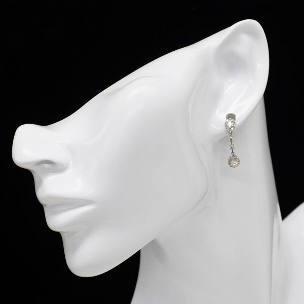 Pt900 ダイヤモンド ピアス 1.00ct