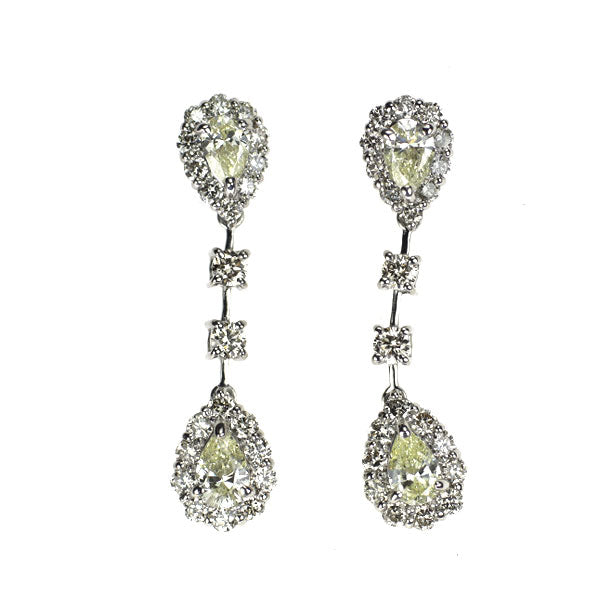 Pt900 ダイヤモンド ピアス 1.00ct