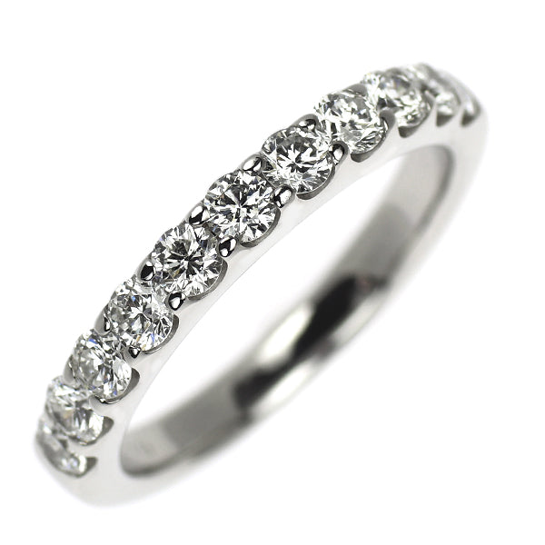 Pt900 ダイヤモンド リング 0.70ct ハーフエタニティ