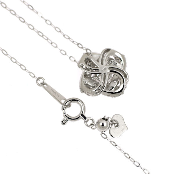 Pt950/ Pt850 ダイヤモンド ペンダントネックレス 0.23ct D0.35ct