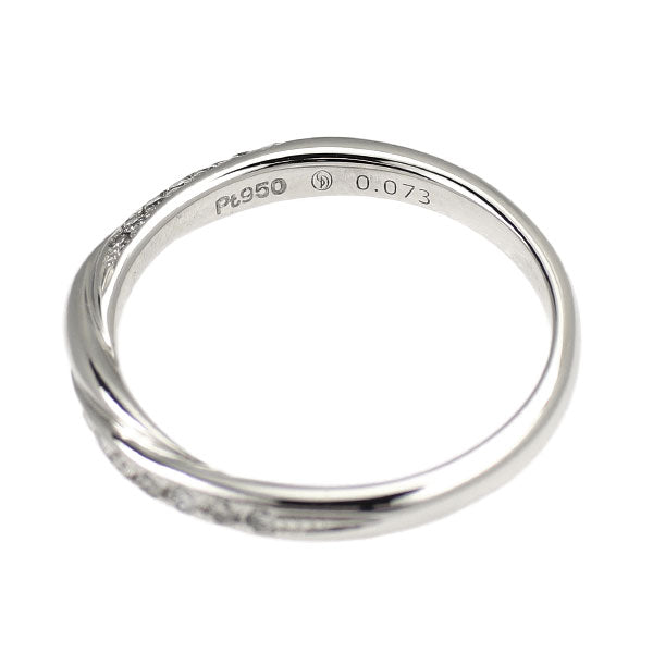 ダイヤモンドシライシ Pt950 ダイヤモンド リング 0.073ct