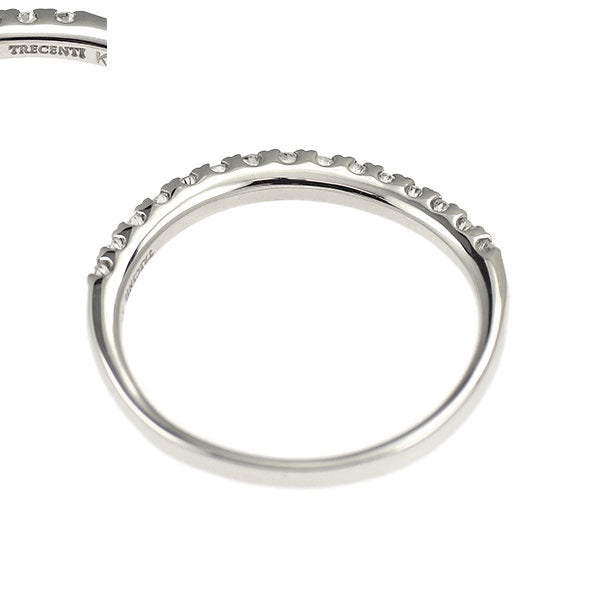 トレセンテ K18WG ダイヤモンド リング 0.24ct