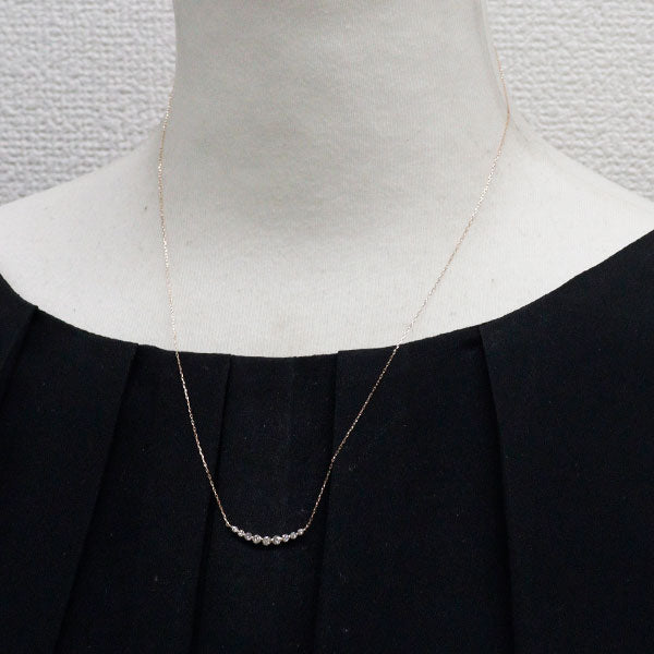 K18PG ダイヤモンド ペンダントネックレス 0.30ct