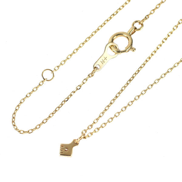 ノジェス K10YG ダイヤモンド ペンダントネックレス 0.01ct