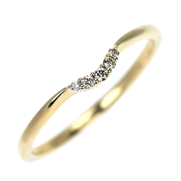 アガット/agete K10YG ダイヤモンド リング 0.03ct