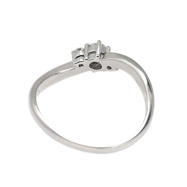Pt1000 ダイヤモンド リング 0.13ct