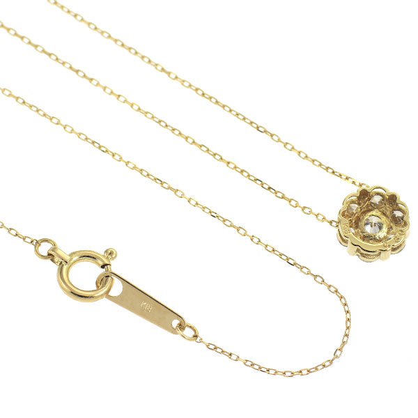 K18YG ダイヤモンド ペンダントネックレス 0.30ct
