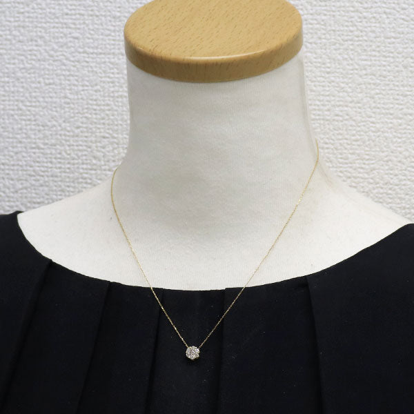 K18YG ダイヤモンド ペンダントネックレス 0.30ct