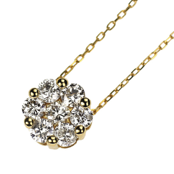K18YG ダイヤモンド ペンダントネックレス 0.30ct