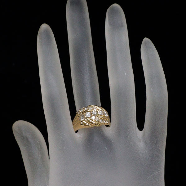 K18YG ダイヤモンド リング 1.50ct