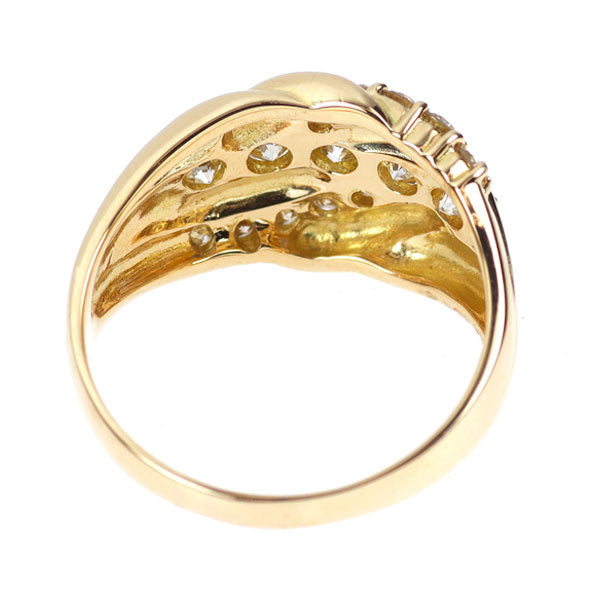 K18YG ダイヤモンド リング 1.50ct