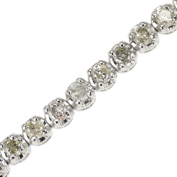 K18WG ダイヤモンド テニス ブレスレット 1.00ct