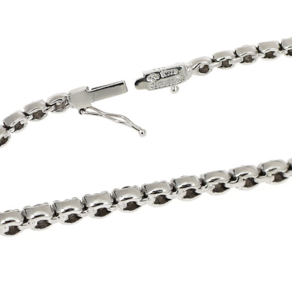 K18WG ダイヤモンド テニス ブレスレット 1.10ct