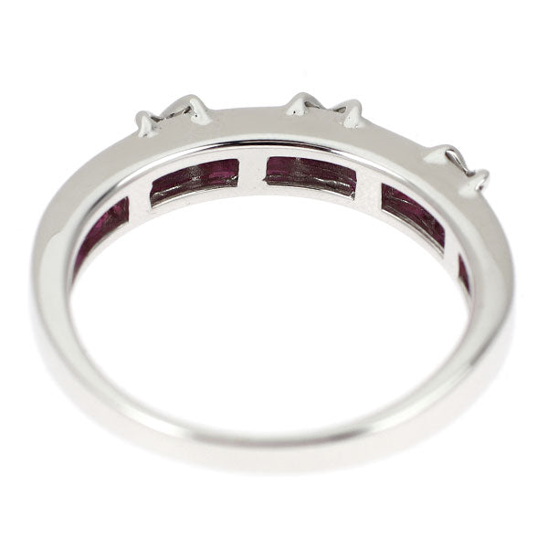K10WG ルビー リング 0.53ct