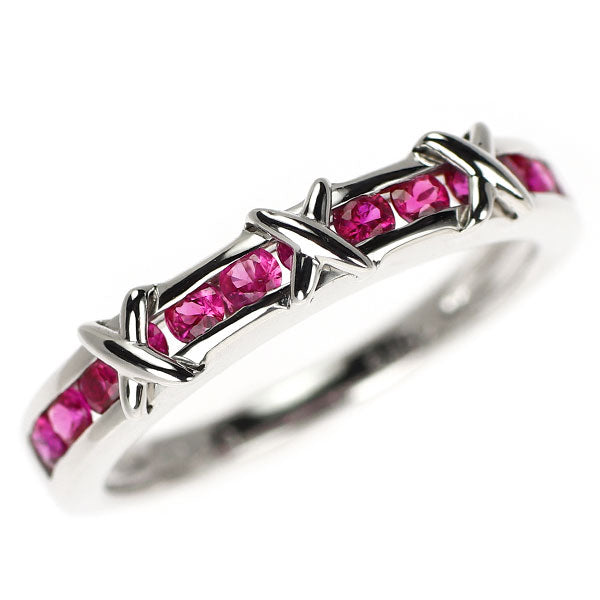 K10WG ルビー リング 0.53ct