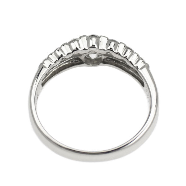 Pt900 ダイヤモンド リング 0.189ct D0.26ct