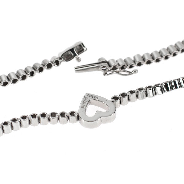 Pt900 ダイヤモンド ブレスレット 0.78ct ハート