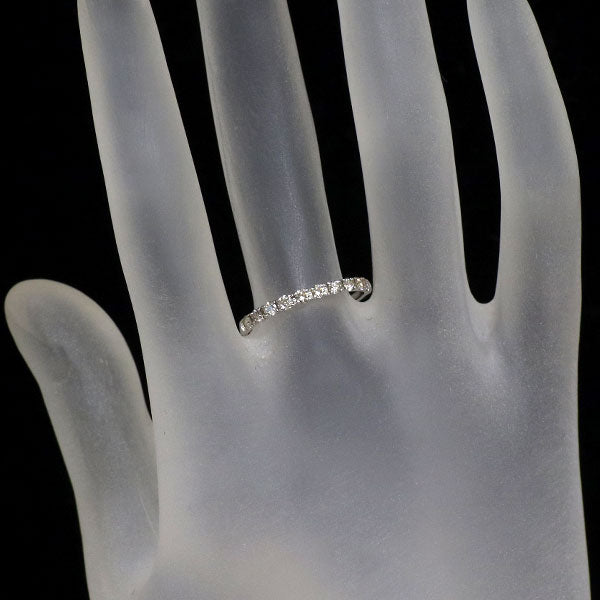 Pt900 ダイヤモンド リング 0.30ct ハーフエタニティ