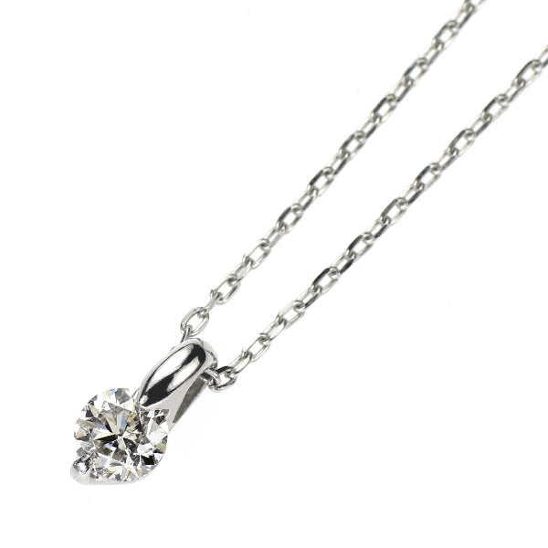 Pt900/ Pt850 ダイヤモンド ペンダントネックレス 0.10ct
