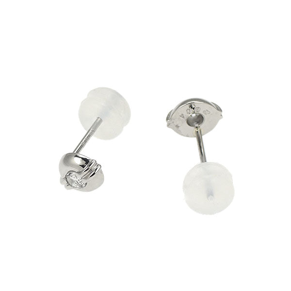 Pt850 ダイヤモンド ピアス 0.08ct