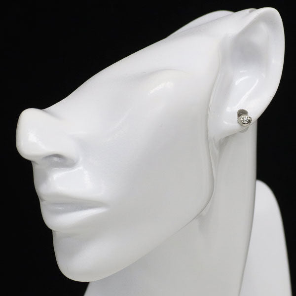 Pt850 ダイヤモンド ピアス 0.08ct