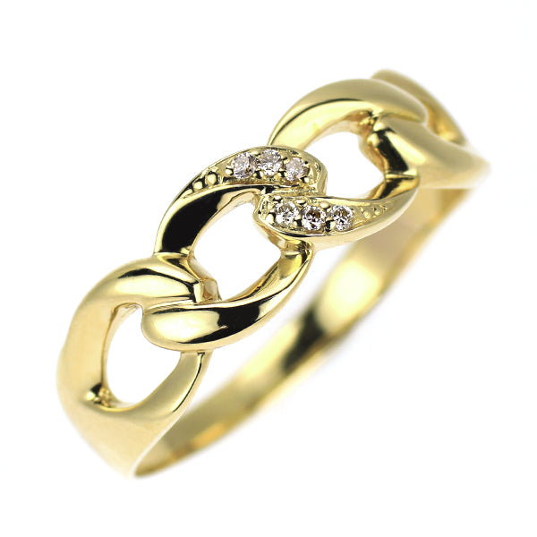 K18YG ダイヤモンド リング 0.03ct