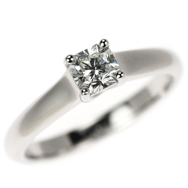 ティファニー Pt950 ダイヤモンド リング 0.38ct H VVS2 ルシダ