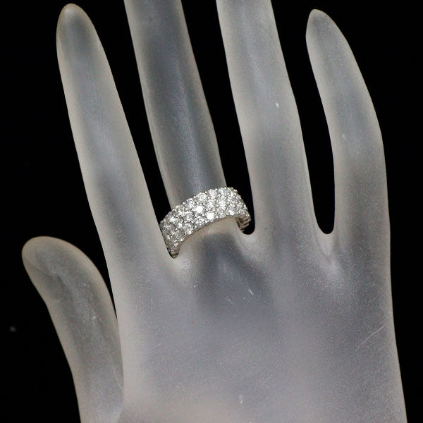 Pt900 ダイヤモンド リング 4.20ct フルエタニティ