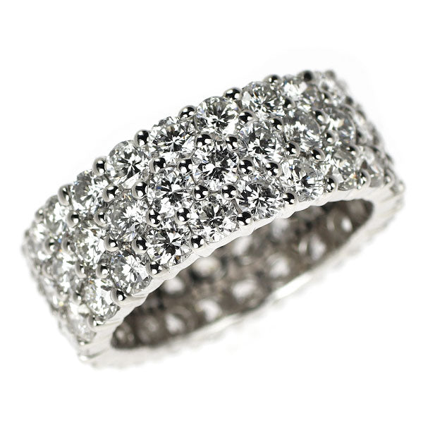 Pt900 ダイヤモンド リング 4.20ct フルエタニティ
