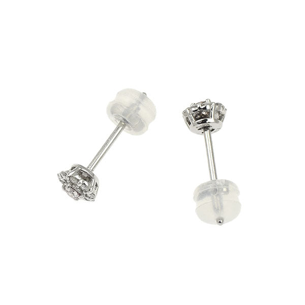 新品 希少 Pt900/ Pt950 天然ピンク ダイヤモンド ピアス 0.100ct FLP/FLOP VS1 D0.14ct