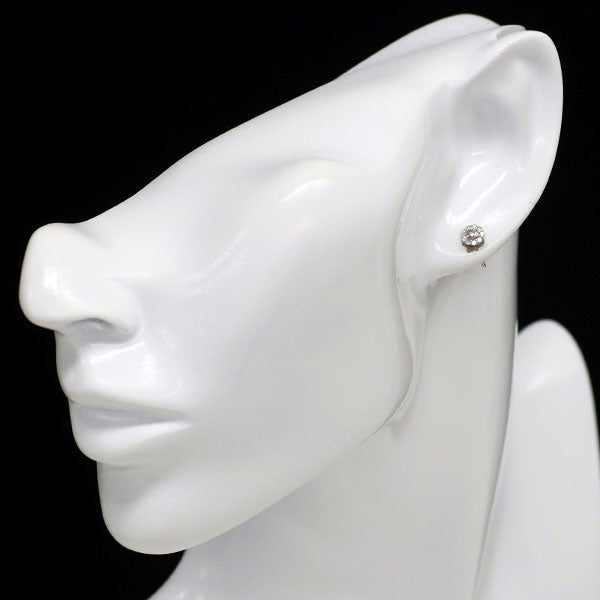 新品 希少 Pt900/ Pt950 天然ピンク ダイヤモンド ピアス 0.100ct FLP/FLOP VS1 D0.14ct