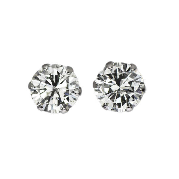 新品 Pt900 LDH ダイヤモンド ピアス 0.650ct H/I SI2 G
