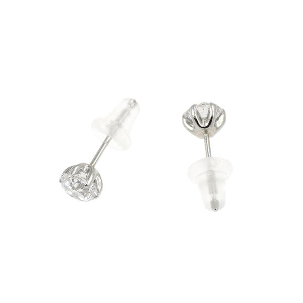 新品 Pt900 LDH ダイヤモンド ピアス 0.919ct F SI2 Poor
