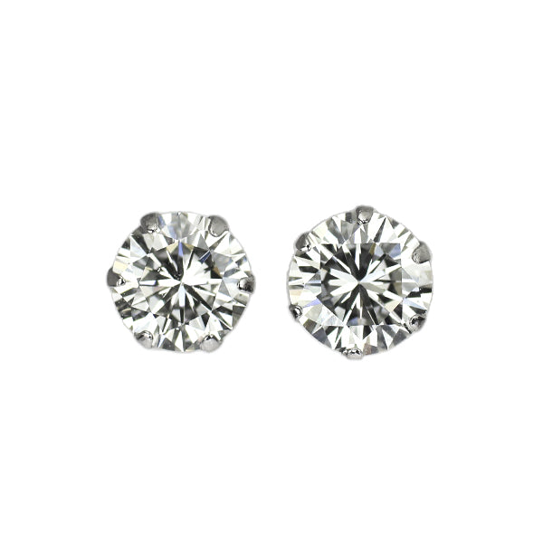 新品 Pt900 LDH ダイヤモンド ピアス 0.722ct J SI1 VG/G