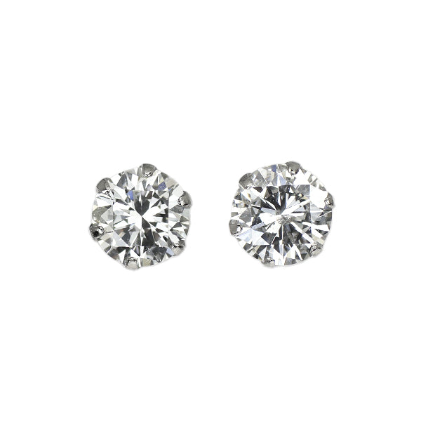新品 Pt900 ダイヤモンド ピアス 0.472ct G/H I1 G