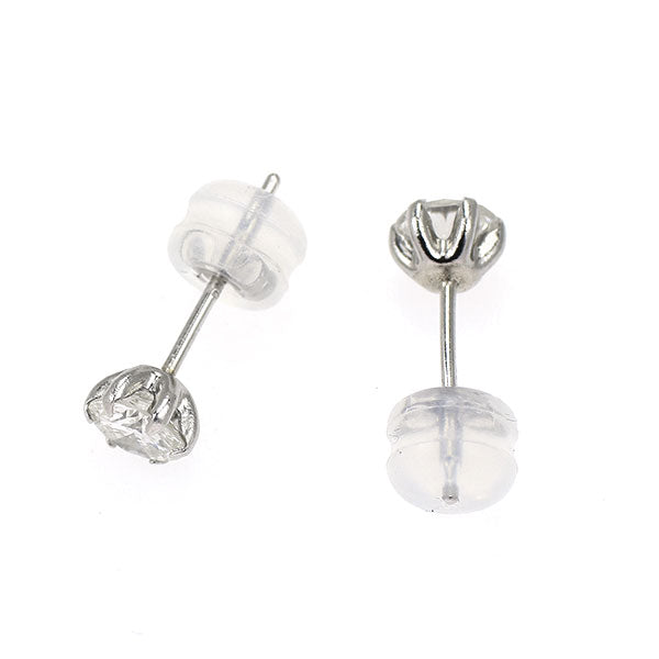 新品 Pt900 ダイヤモンド ピアス 0.593ct I/J I1 G