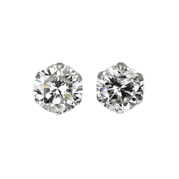 新品 Pt900 ダイヤモンド ピアス 0.506ct H/I I1 G