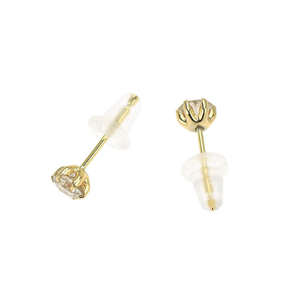 新品 K18YG ダイヤモンド ピアス 0.479ct L（Faint Brown）/M（Faint Brown） SI1-2 G