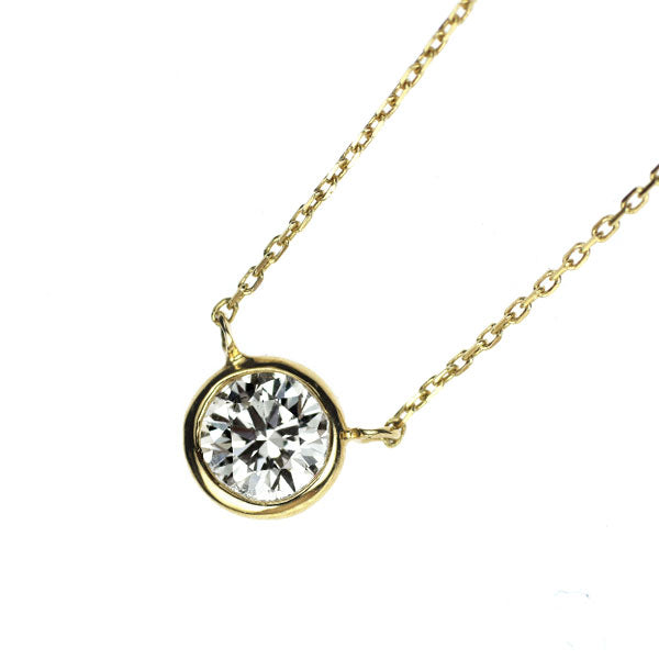 新品 K18YG LDH ダイヤモンド ペンダントネックレス 0.253ct F SI2 EXHC