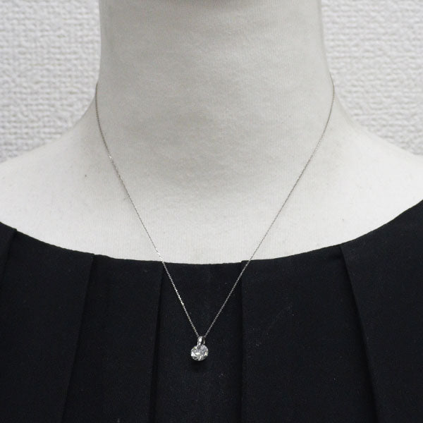 新品 Pt950/ Pt850 ダイヤモンド ペンダントネックレス 1.061ct I I1 G