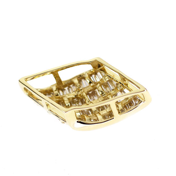 K18YG ダイヤモンド ペンダントトップ 0.83ct