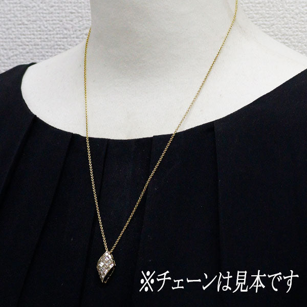 K18YG ダイヤモンド ペンダントトップ 0.83ct