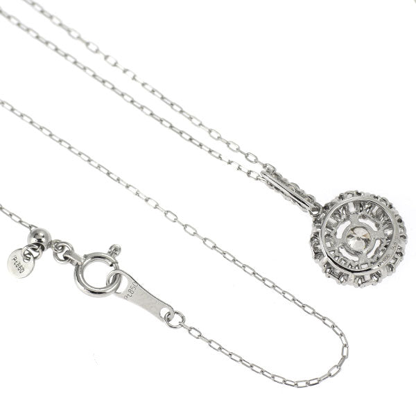 Pt900/ Pt850 H&C ダイヤモンド ペンダントネックレス 0.50ct