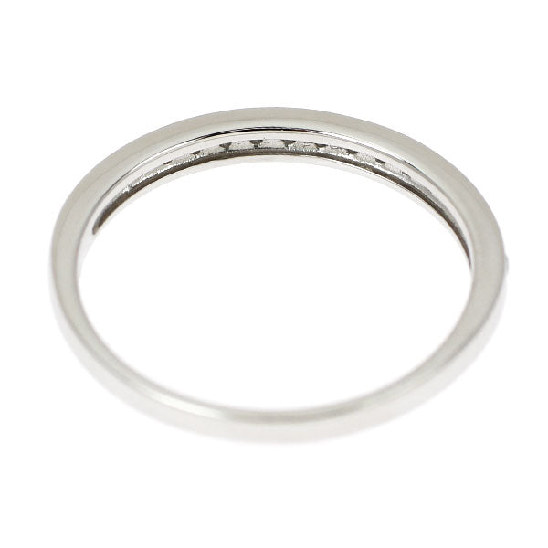 Pt950 ダイヤモンド リング 0.12ct ハーフエタニティ ピンキー