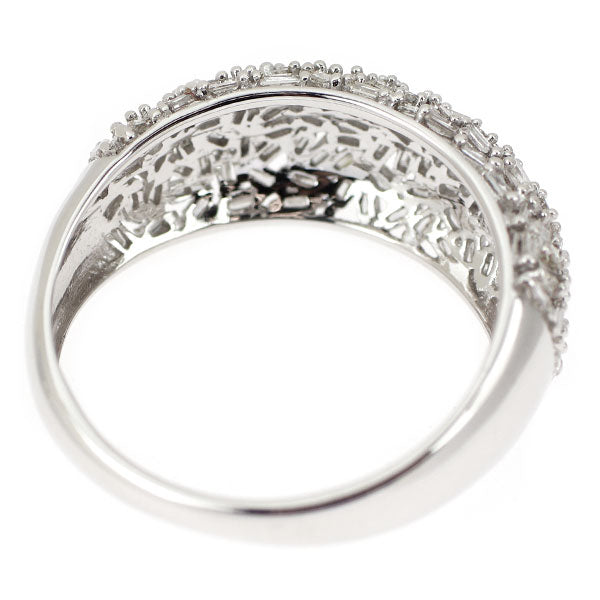 K18WG ダイヤモンド リング 0.50ct