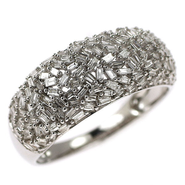 K18WG ダイヤモンド リング 0.50ct