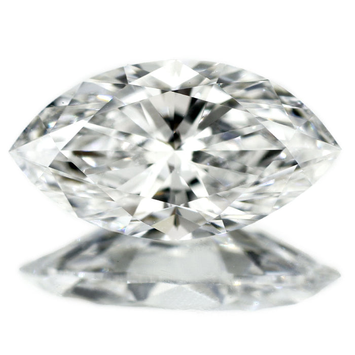 新品 GIA鑑定付 最高級マーキスカットダイヤモンド ルース 0.51ct D IF EX/EX 希少石 レアストーン【エスコレ】
