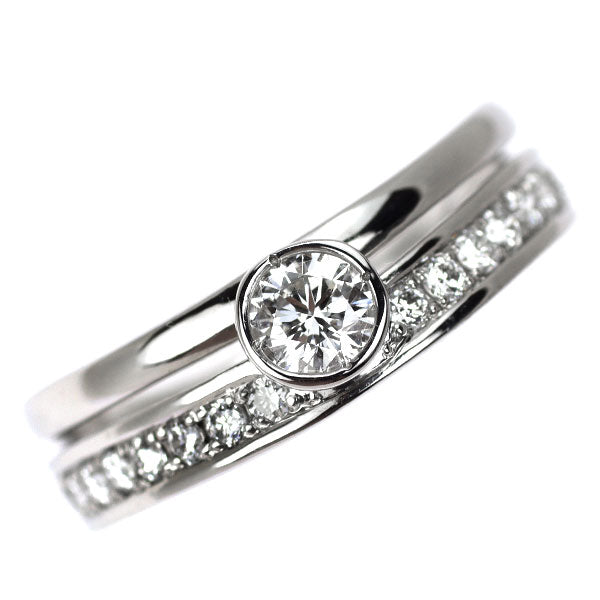 プラチナギルド Pt950 ダイヤモンド リング 0.213ct D0.20ct