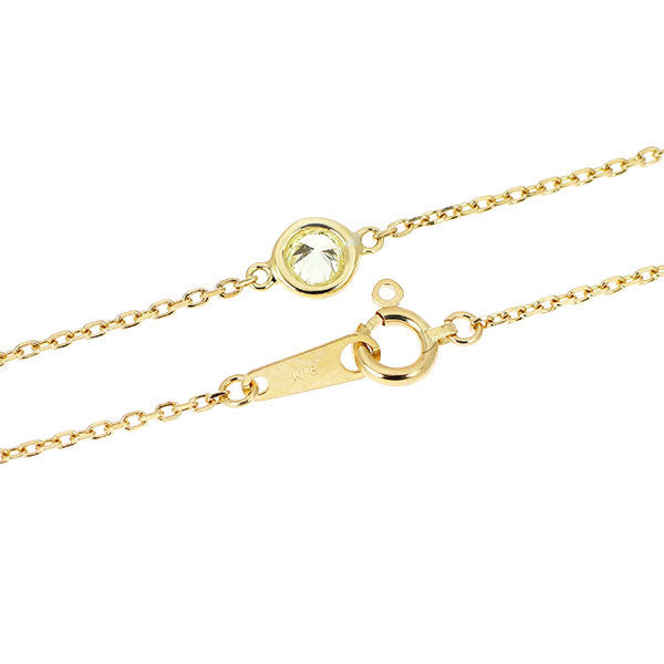 K18YG ダイヤモンド ブレスレット 0.18ct
