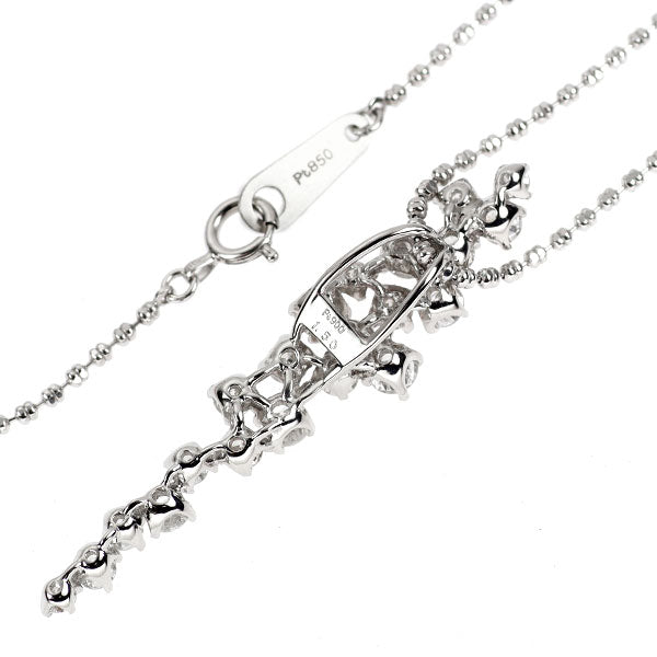 Pt900/ Pt850 ダイヤモンド ペンダントネックレス 1.50ct